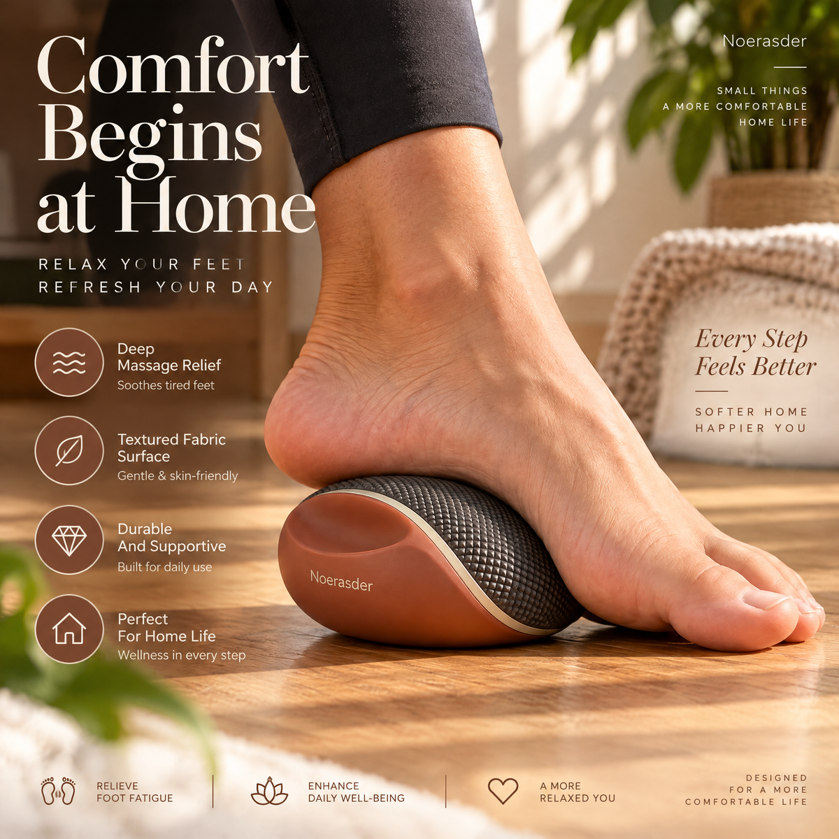 Noerasder CrescentSeat Wedge