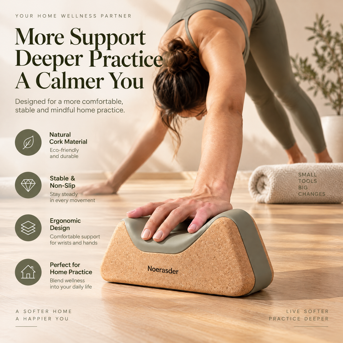 Noerasder PalmArc Support Block
